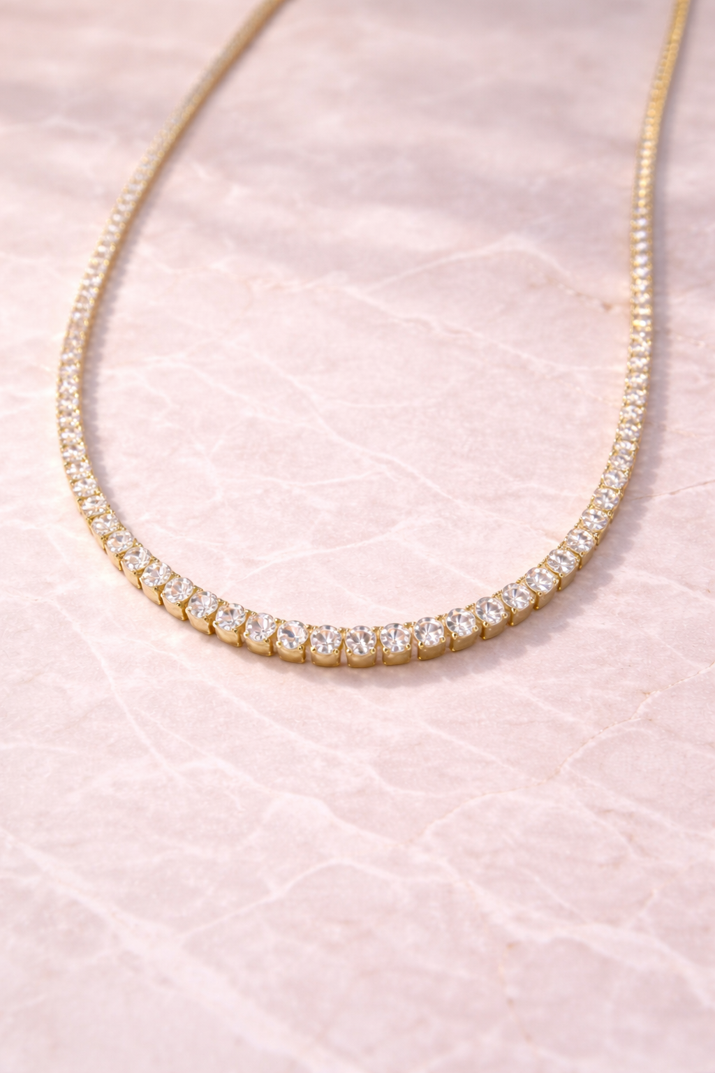 Luna Tennis Necklace
