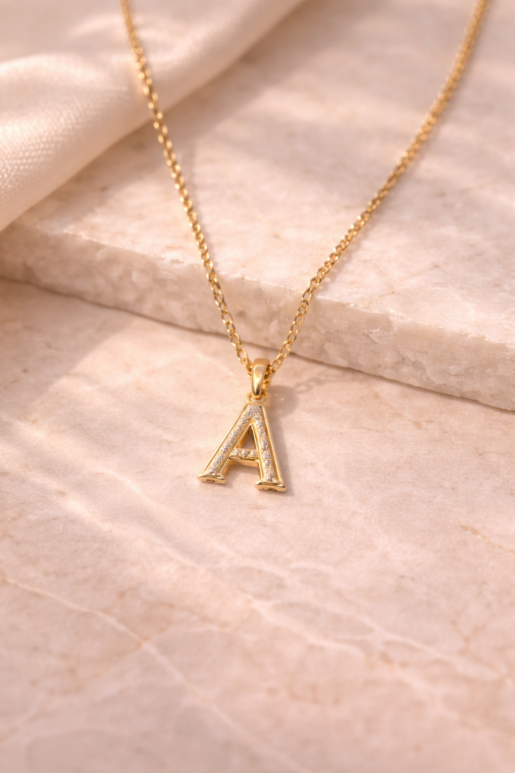 intial Pendant Necklace